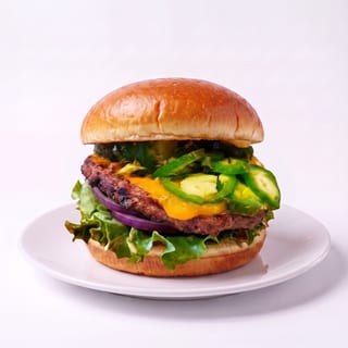Jalapeño Cheddar Burger
