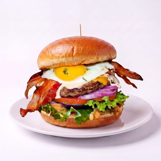 Breakfast Burger.