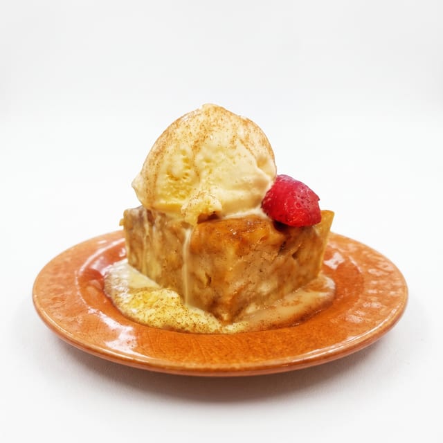 Homemade Bread Pudding.