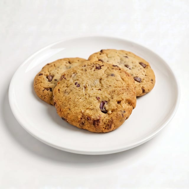 Homemade Chocolate Chip Cookie.